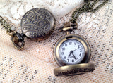 Time for Love Heart Pocketwatch Necklace