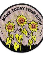 Make Today Your Bitch Patch bu groovy things co made in usa // hey tiger louisville
