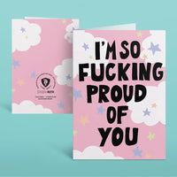 So Fucking Proud Card by citizen ruth // hey tiger Louisville 