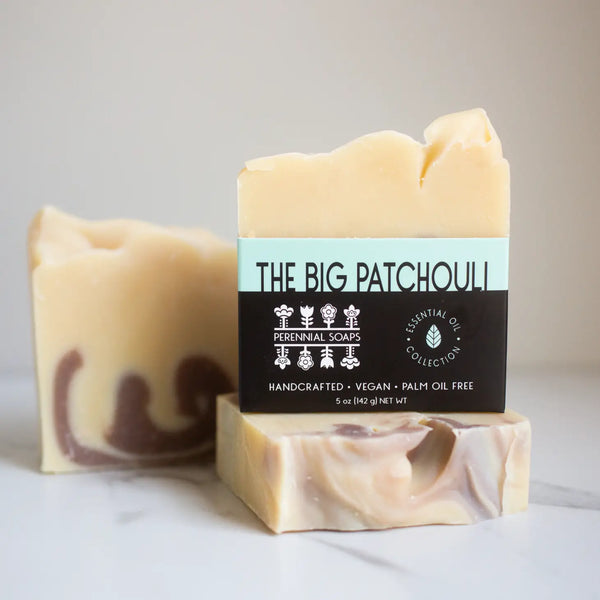 Big Patchouli Bar Soap perennial soaps handcrafted vegan // hey tiger louisville