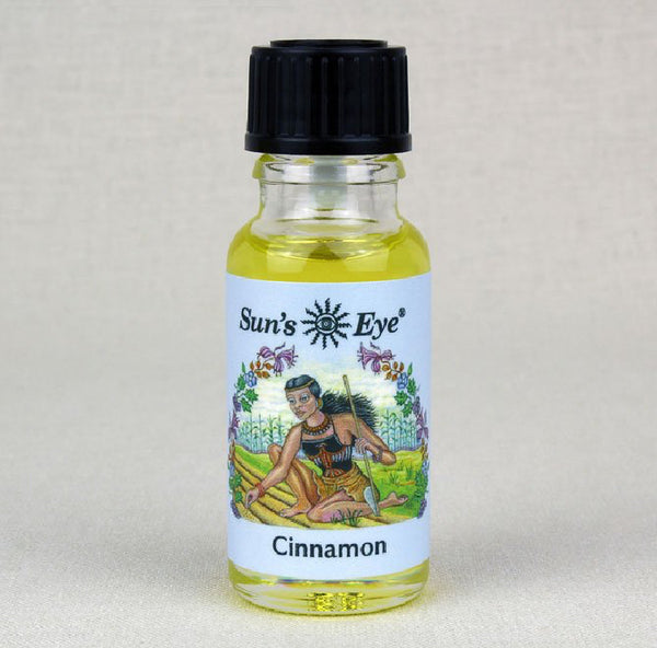 Suns Eye Cinnamon Oil is spicy and earthy and is traditionally associated with attraction, and speed. Hey Tiger Louisville Kentucky