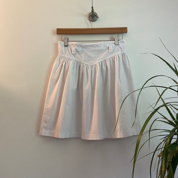 Pleated skirt 80s style hot sale
