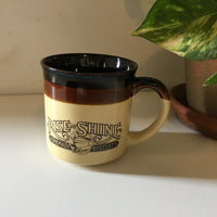 Vintage 1986 Hardee's Rise and Shine Homemade Biscuits Coffee Mug // hey tiger louisville kentucky