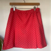 Vintage 1960s-70s Jantzen polka dot panel skort skirt size 14 // made in the USA // hey tiger louisville