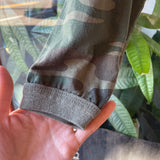 vintage unisex camo pocket long sleeve military army tee (ht2335)