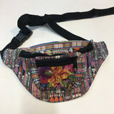 Guatemalan One of a Kind Rainbow Guipil Fanny Pack // hey tiger louisville kentucky