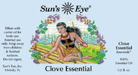 Suns Eye 100% Essential Clove Oil  Spicy and warm, Clove is traditionally associated with protection, love, and money. Hey Tiger Louisville Kentucky 