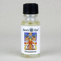 Suns Eye Moonstone Oil, featuring Moonstone Chips with sweet floral top notes in a base of Coconut, is formulated to enhance receptivity and youthfulness. Hey Tiger Louisville Kentucky