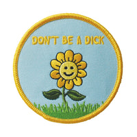 Don't Be a Dick Embroidered Patch by Retrograde Supply Co // hey tiger louisville 