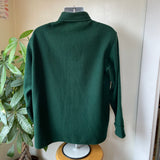 Vintage L.L. Bean Wool Shirt Jacket Oxford // Unisex Size X-Large (HT2340)