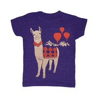 Kid's Llama Love t-shirt is printed by hand on a high quality, sweatshop-free super soft tri-blend tee by Gnome Enterprises // hey tiger louisville kentucky 