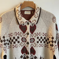 Vintage 60s 70s folk sweater knit PONCHO cape Wrap. Woven Shawl Boho Bohemian Kimono Coat // Sturbridge by Roosevelt// One Size