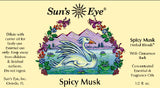 Sun's Eye Spicy Musk Oil, featuring Cinnamon Bark, is a bright woody combination of Cinnamon and Musk // Hey Tiger louisville Kentucky