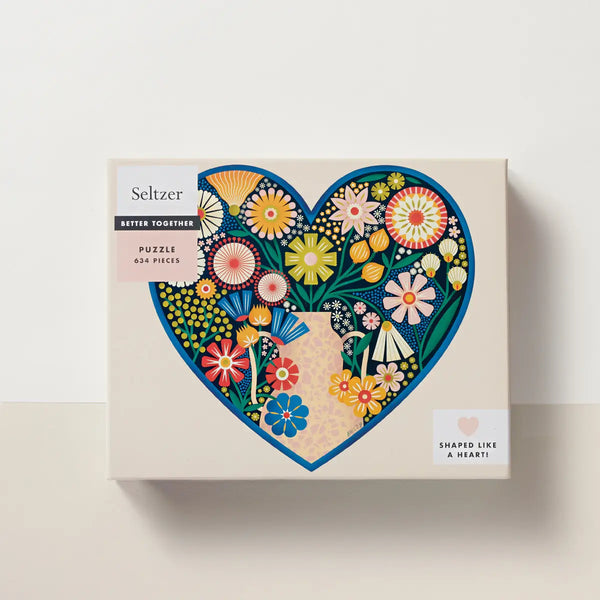 Heart shaped Bouquet Puzzle by seltzer goods / hey tiger Louisville ky