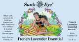 Suns Eye 100% Essential Lavender Oil. Floral and fresh, Lavender is traditionally associated with calming and nurturing. Hey Tiger Louisville Kentucky