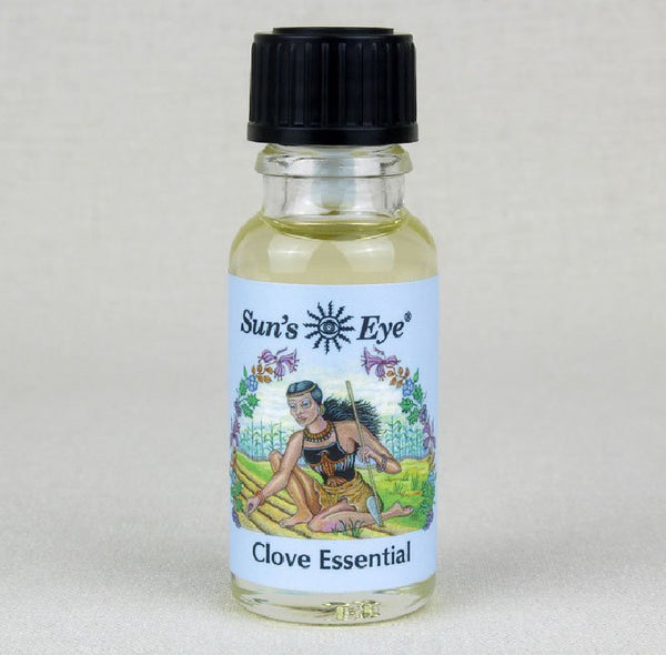 Suns Eye 100% Essential Clove Oil  Spicy and warm, Clove is traditionally associated with protection, love, and money. Hey Tiger Louisville Kentucky