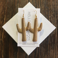 Giant Cactus Earrings // handmade by Hello Stranger // made in USA // hey tiger louisville kentucky