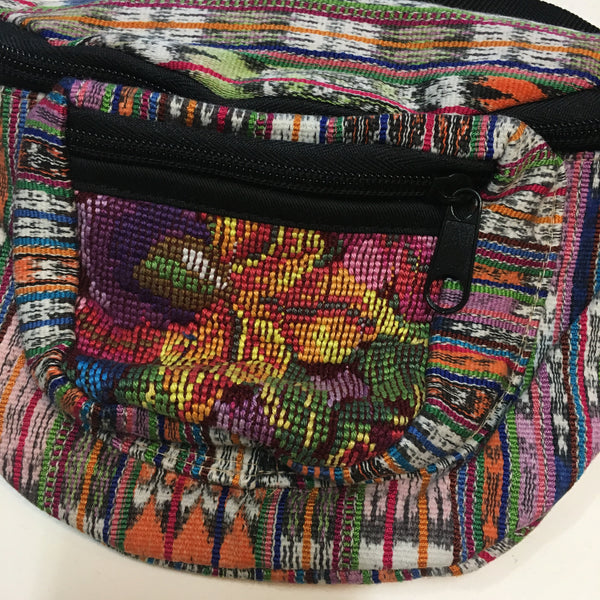 One of a Kind Rainbow Guipil Fanny Pack // Made in Guatemala – Hey